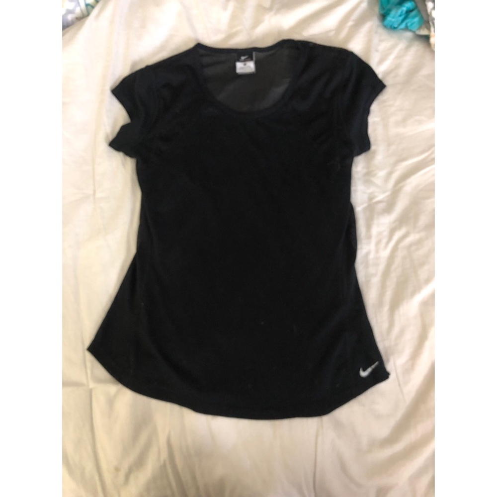 Blake scoop neck Nike dry fit mesh detail top